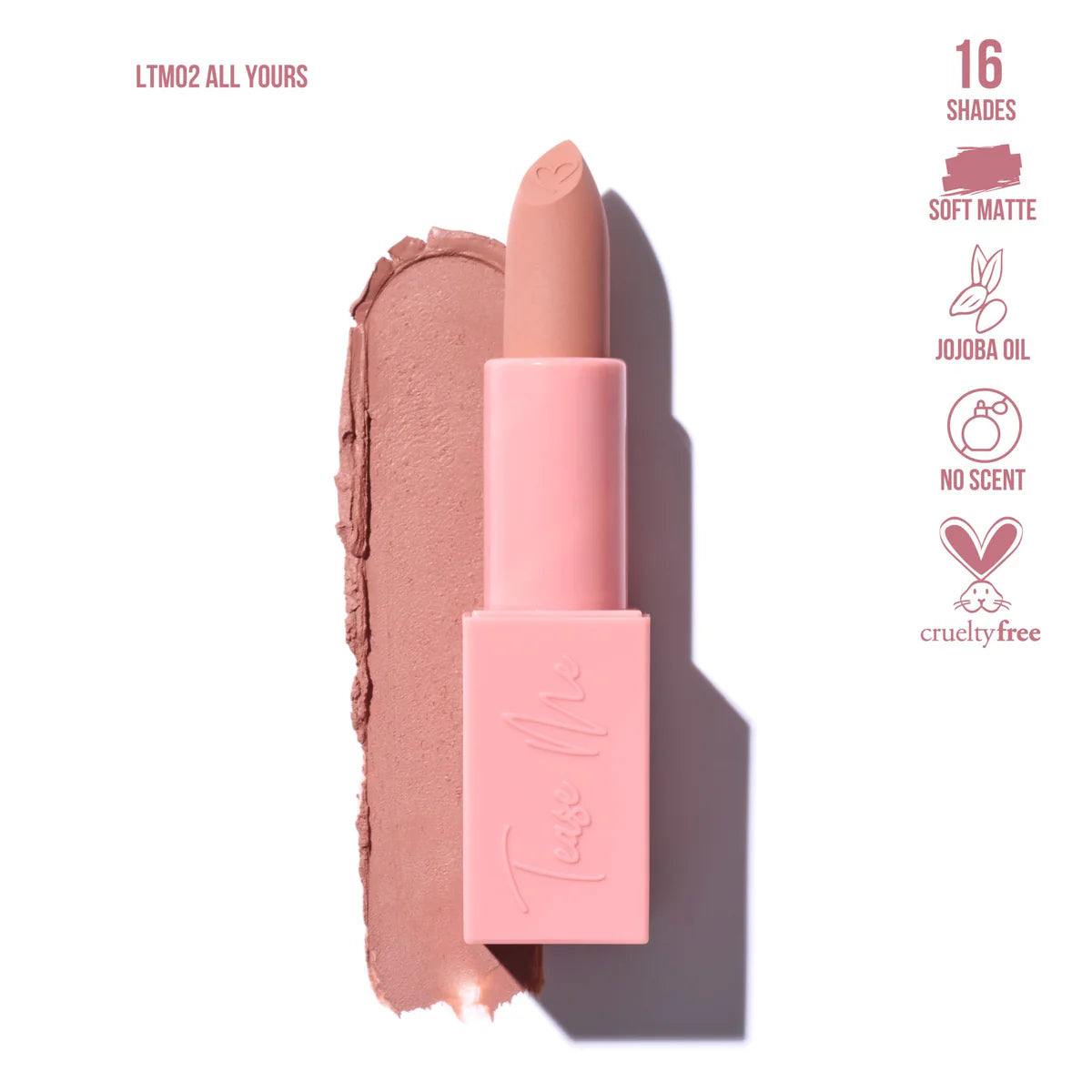 Tease Me Lipstick 'All Yours'