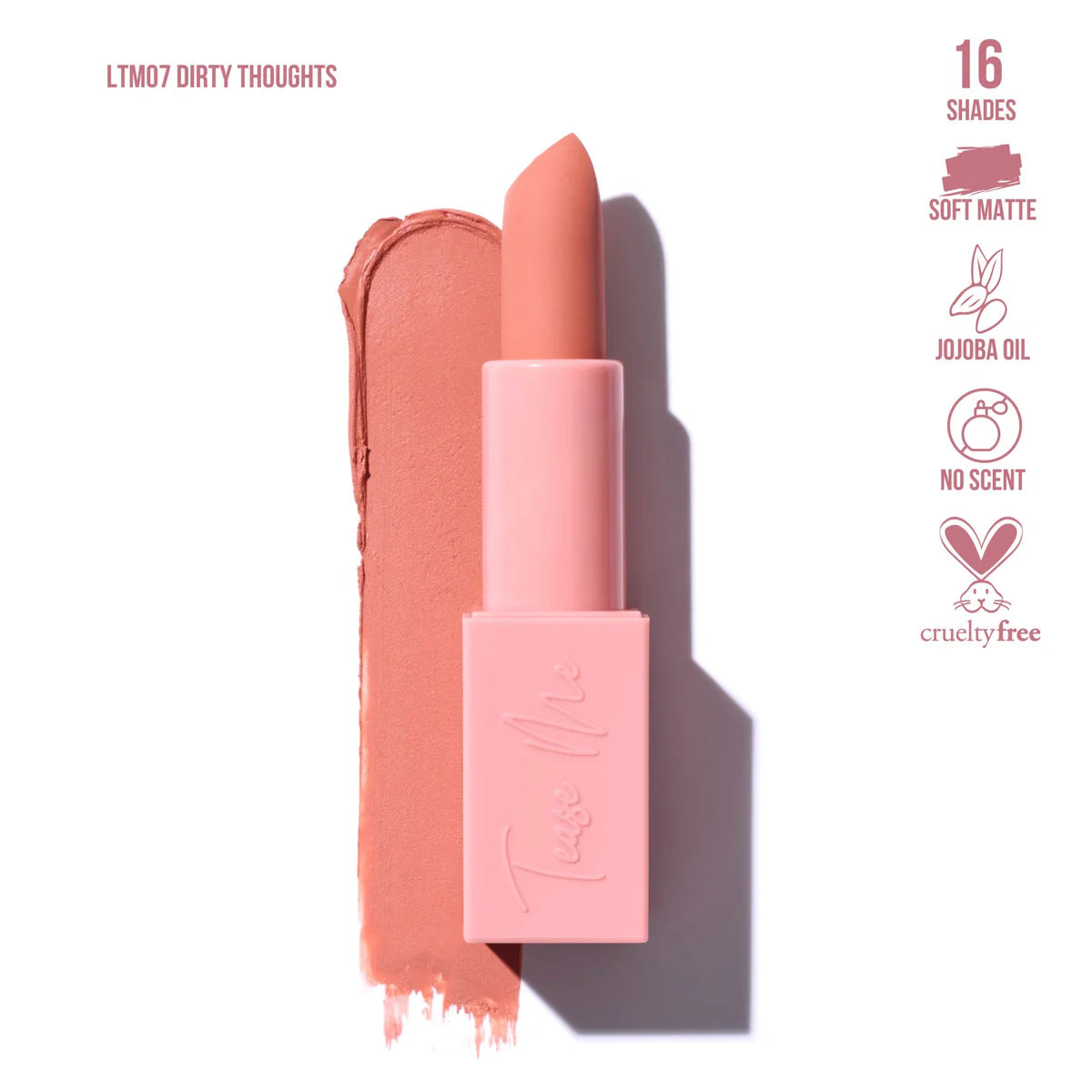 Tease Me Lipstick 'Dirty Thoughts'