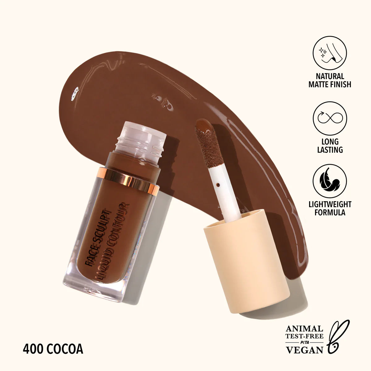 Face Sculpt Liquid Contour - 400 Cocoa