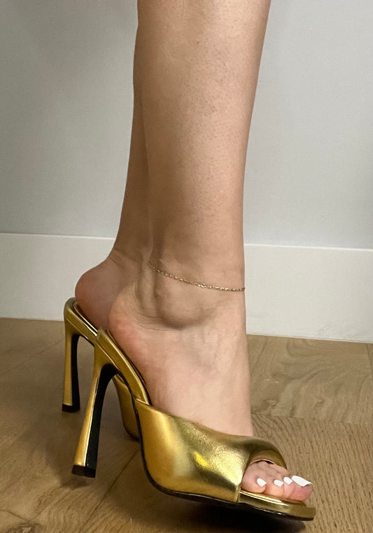 Sasha Heels - Gold